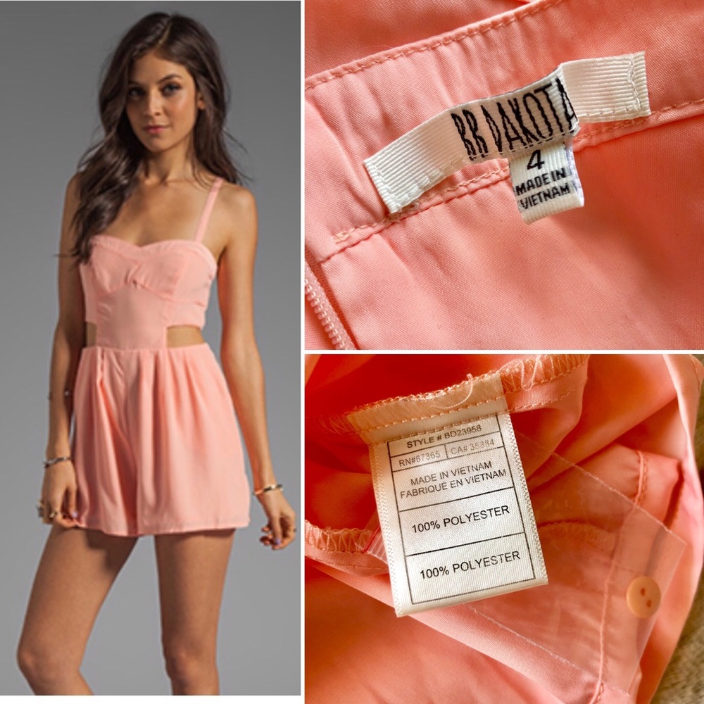 BB Dakota Davison Cut Out Romper